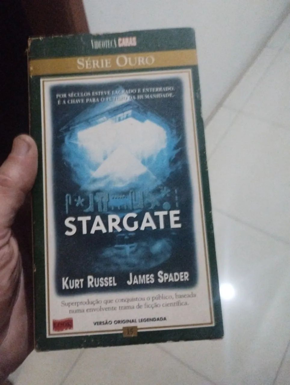 Filme em VHS Stargate de 1994
