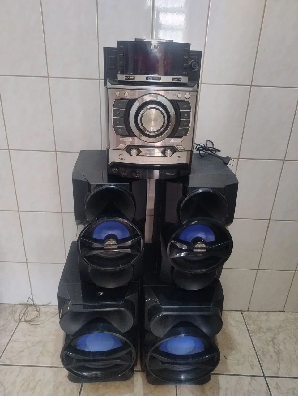 Aparelho de som LG 6 Caixas