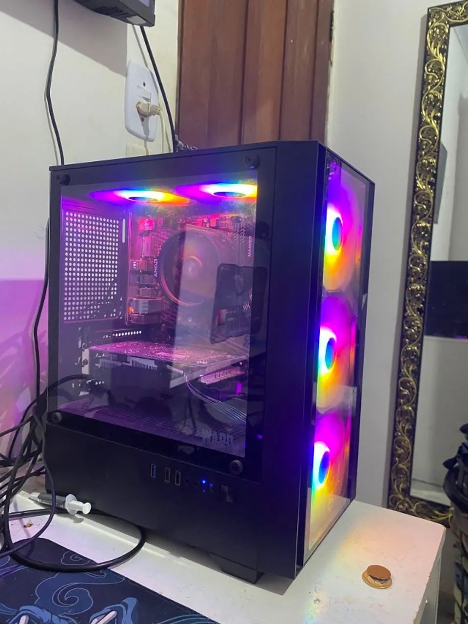 PC GAMER COMPLETO RODA TUDO - Foto 3