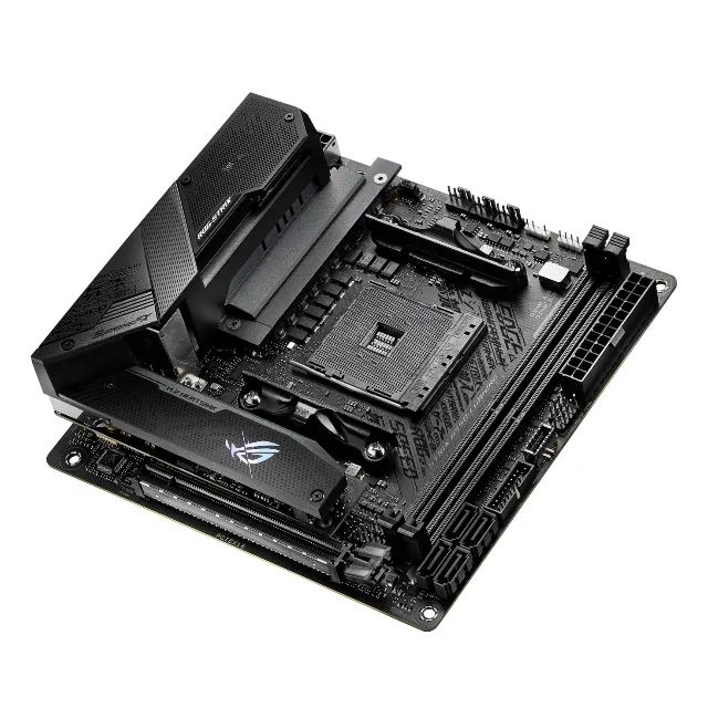 Placa Mãe ASUS ROG Strix B550-I Gaming *****DEFEITO**** - Foto 3
