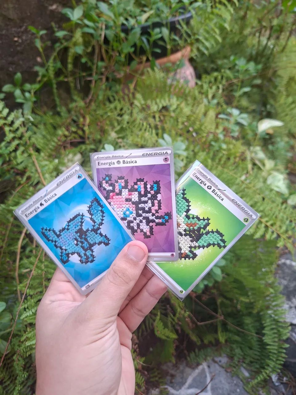 Cartas bordadas de Pokemon  - Foto 2