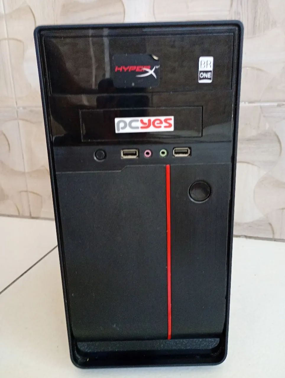 CPU COMPLETA PLACA MÃE COM DEFEITO