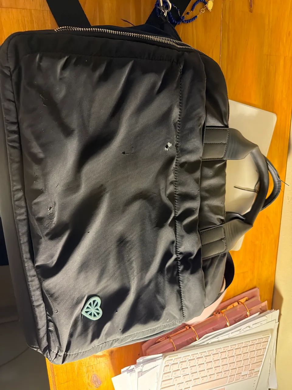 BOLSA COM 3 COMPARTIMENTOS E PROTEÇÃO CONTRA AGUA