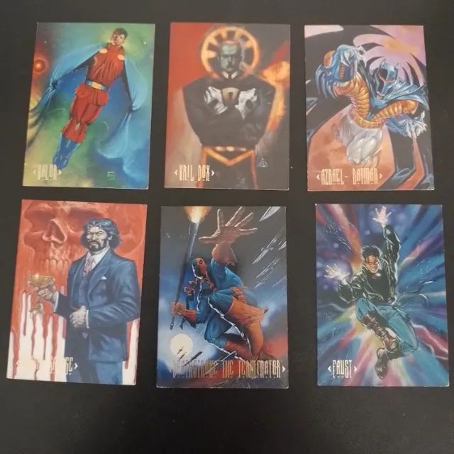 Cards DC Comics - Coleção "Skybox DC Master Series" de 1994