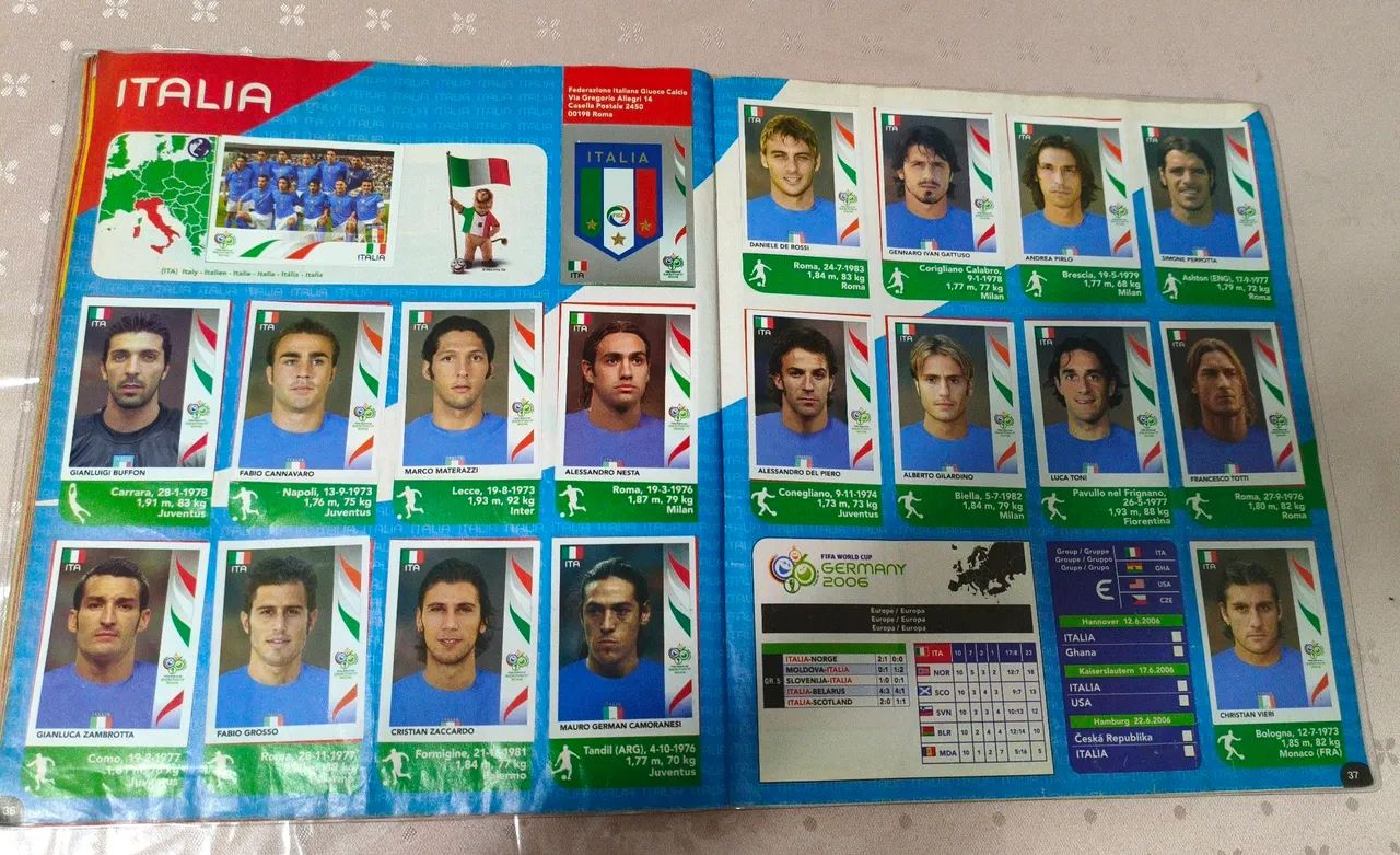 Álbum completo copa 2006  - Foto 3