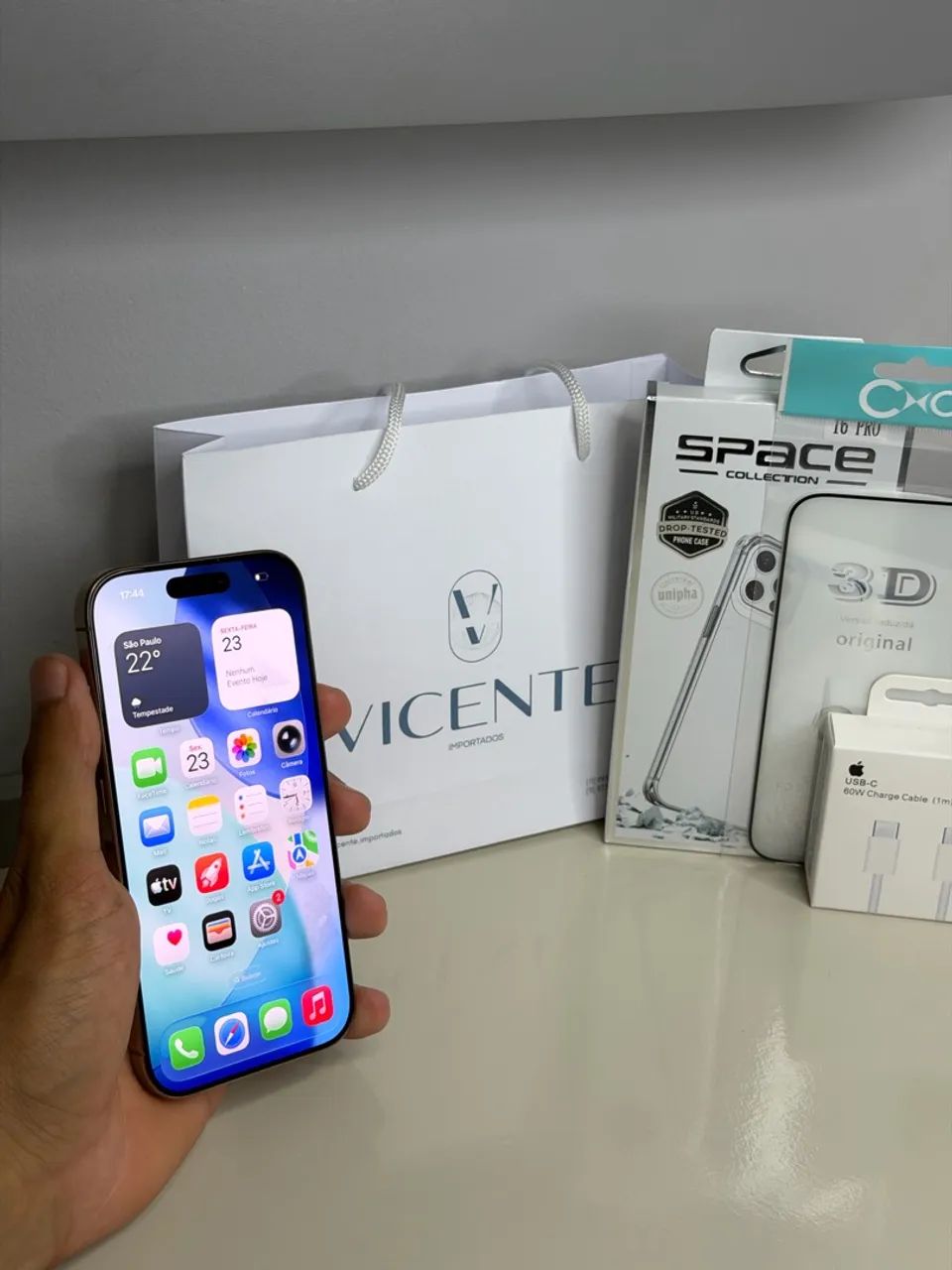 iPhone 16 Pro Desert Titanium 128GB - Foto 4