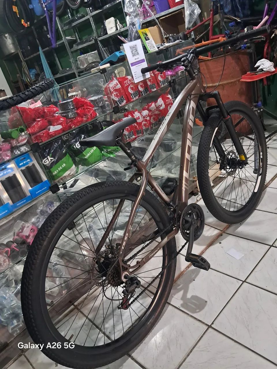 BICICLETA ARO 29 LOUD ALUMÍNIO SEMINOVA  - Foto 3