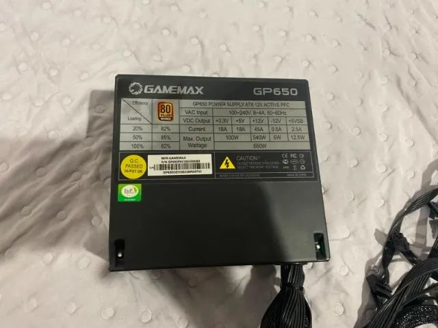 Fonte Gamer 650w 80 plus bronze - Foto 2