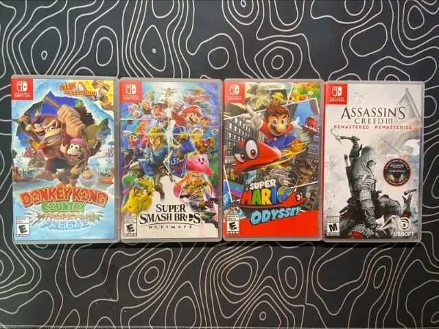 Jogos para Nintendo Switch - 30R$ OFF (OFF30)