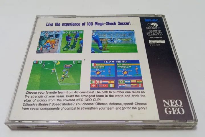 SUPER SIDEKICKS 2  NEO GEO CD 100% ORIGINAL - Foto 5