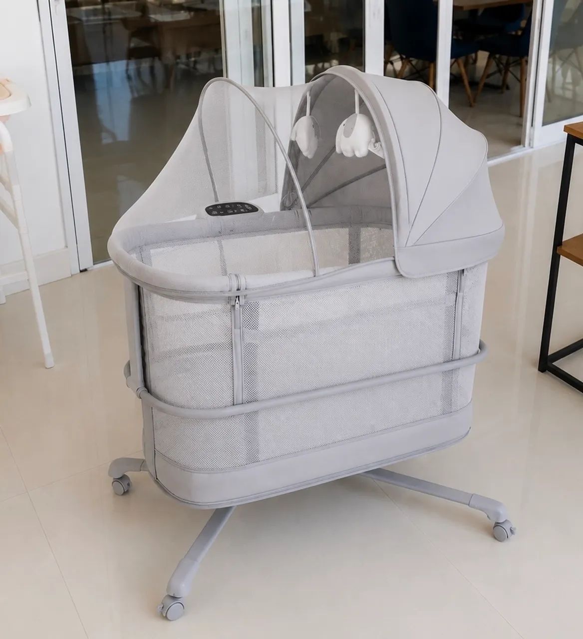 Berço Móvel Com Balanço Automático mastela - Semi novo