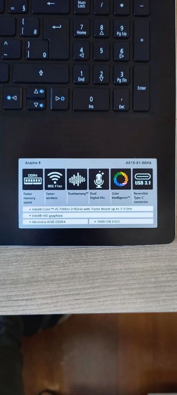 Notebook Acer Aspire 5 - Foto 4