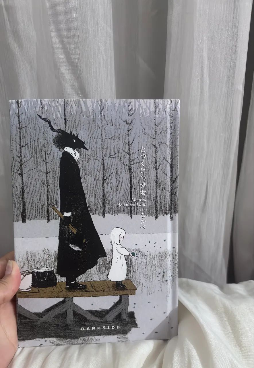 Mangá A menina do outro lado 1 e 2