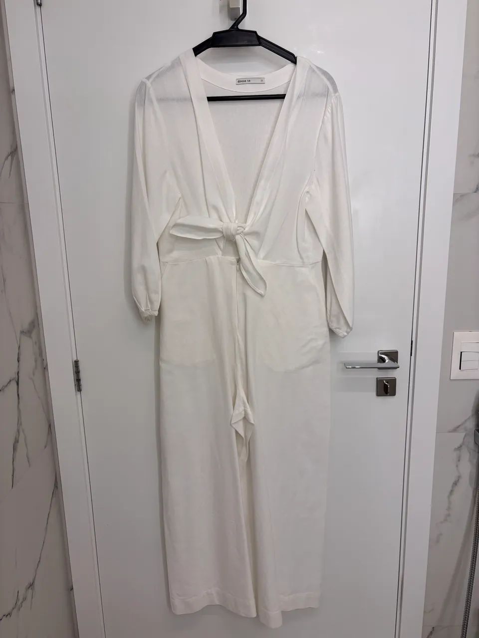 Macacão Dress To branco - Tam. M - Foto 2