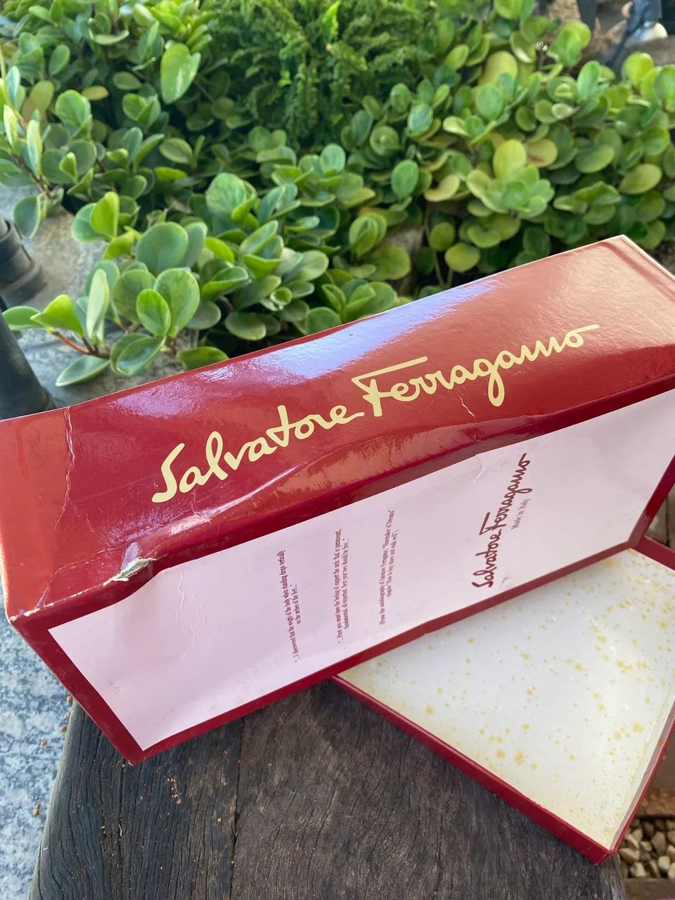 Caixa de sapato SALVATORE FERRAGAMO - Foto 3