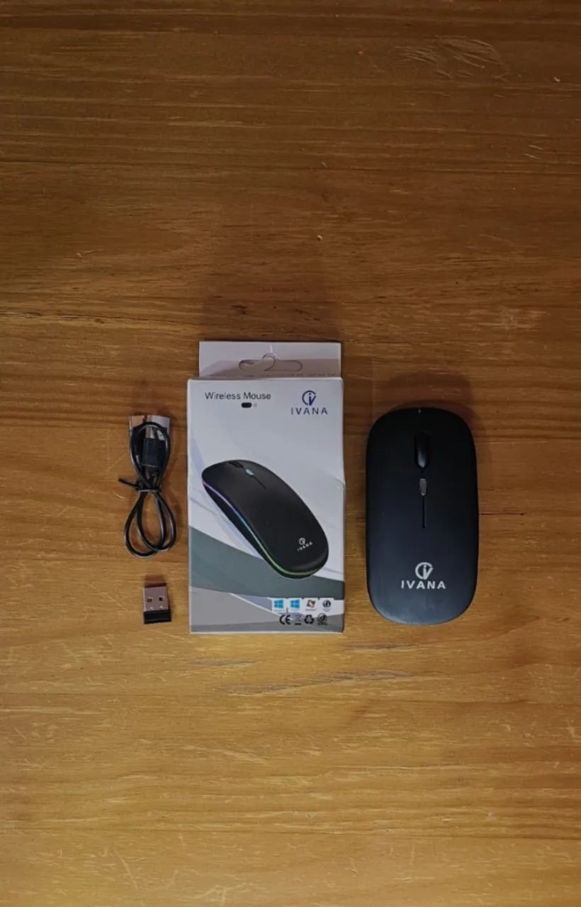 Mouse Sem Fio - Na Caixa - Foto 4