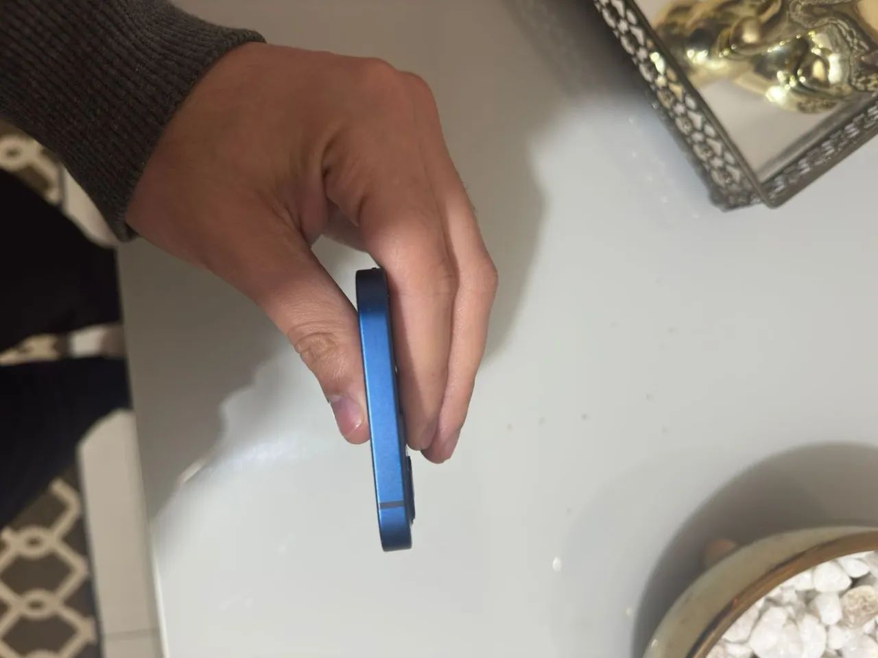 iPhone 12 64GB 78% Azul - Foto 5