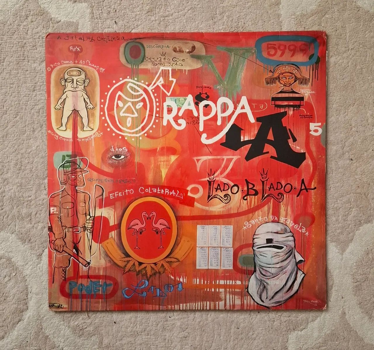 LP O Rappa Lado B Lado A ORIGINAL 