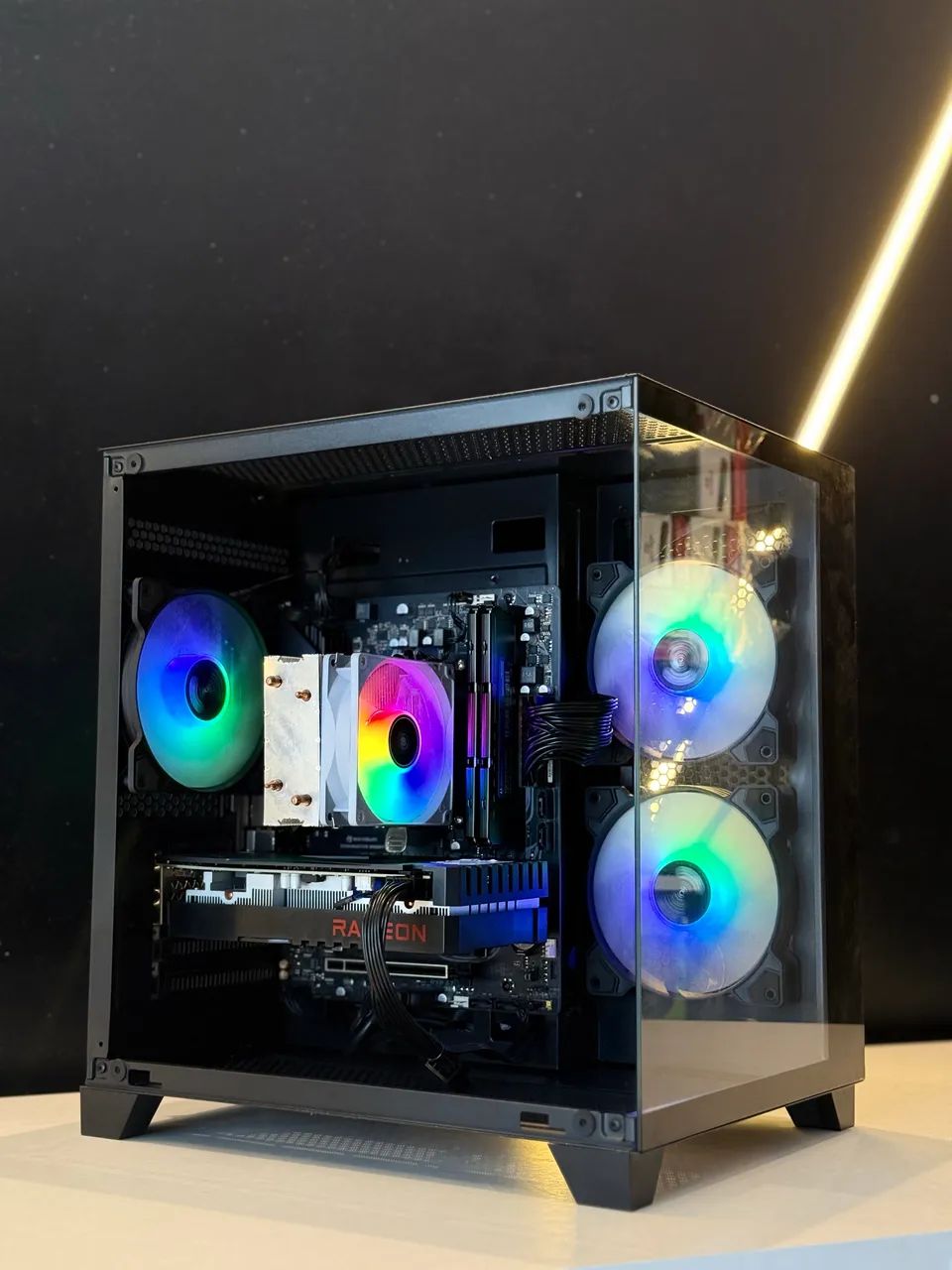 PC Gamer Ryzen 5 5500 + RX6600 - Foto 3