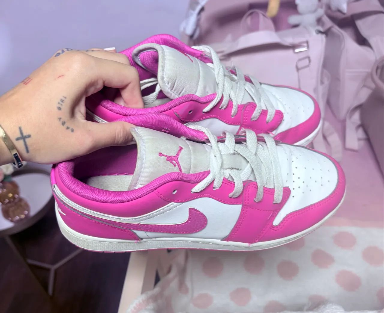 Jordan low original rosa 