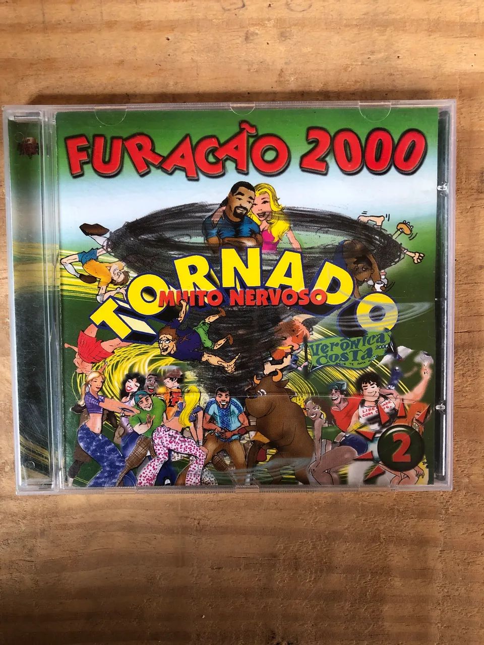 Cd original Furacão 2000 Tornado muito nervoso 