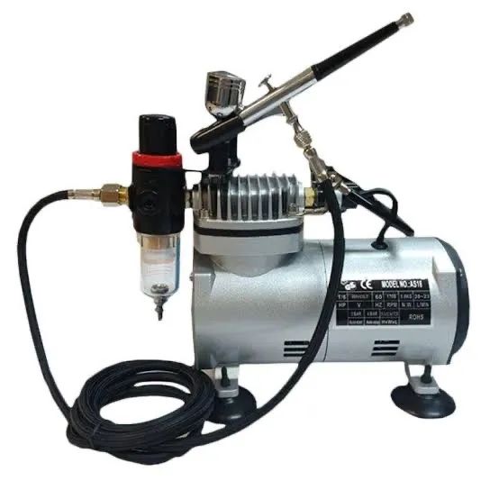 Mini Compressor para aerografo profissional 