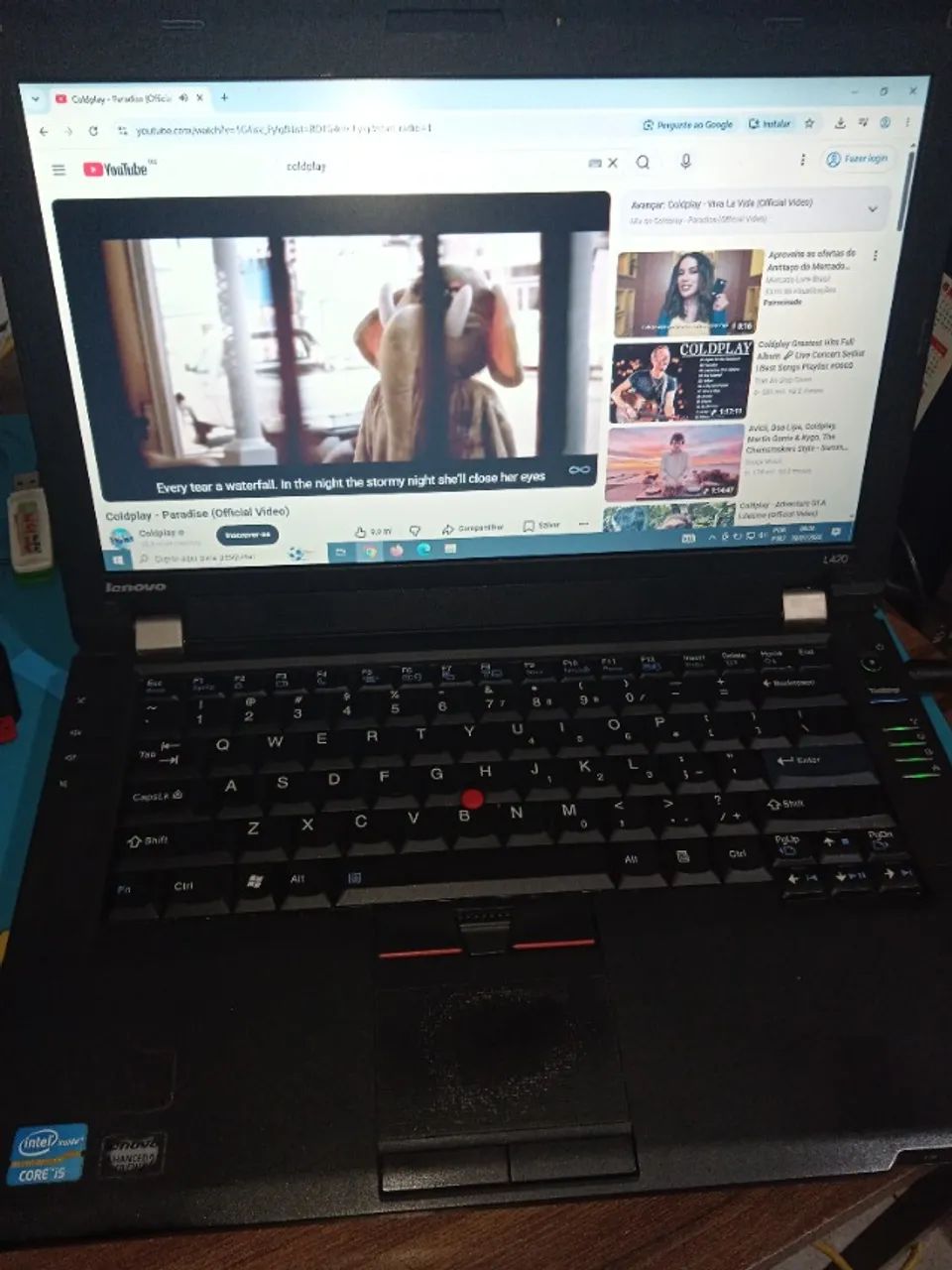 notebook lenovo tinhkpad l420 - leia - Foto 3