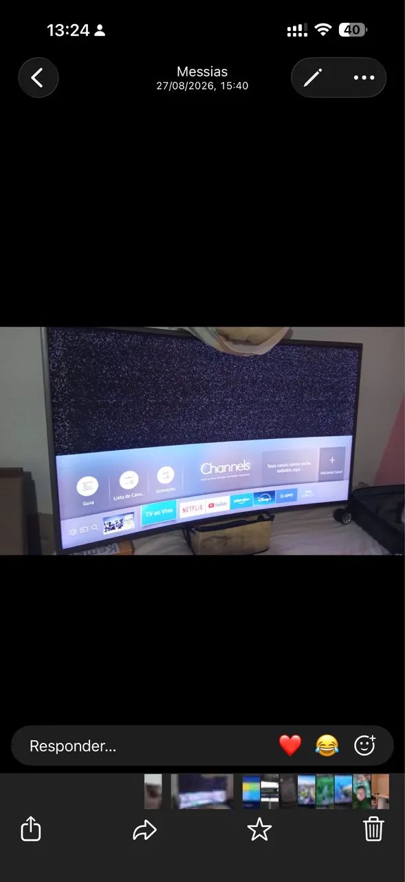 ? SMART TV SAMSUNG CURVADA  55 POLEGADAS  - Foto 2