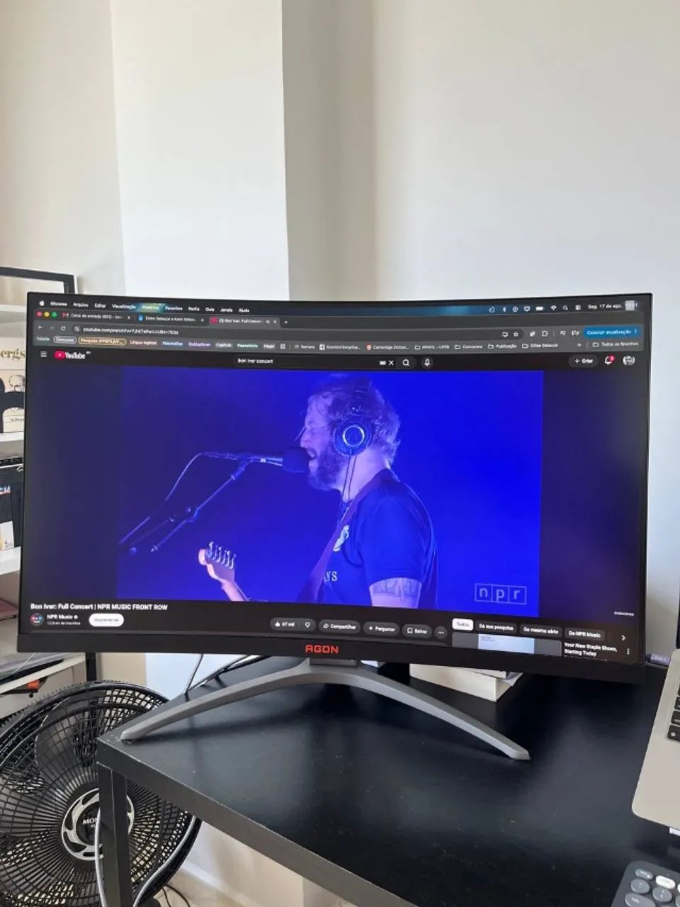 Monitor Gamer Curvo AOC Agon 31.5