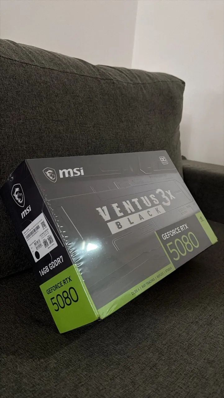 RTX 5080 - MSI Ventus 3x Black - Foto 2