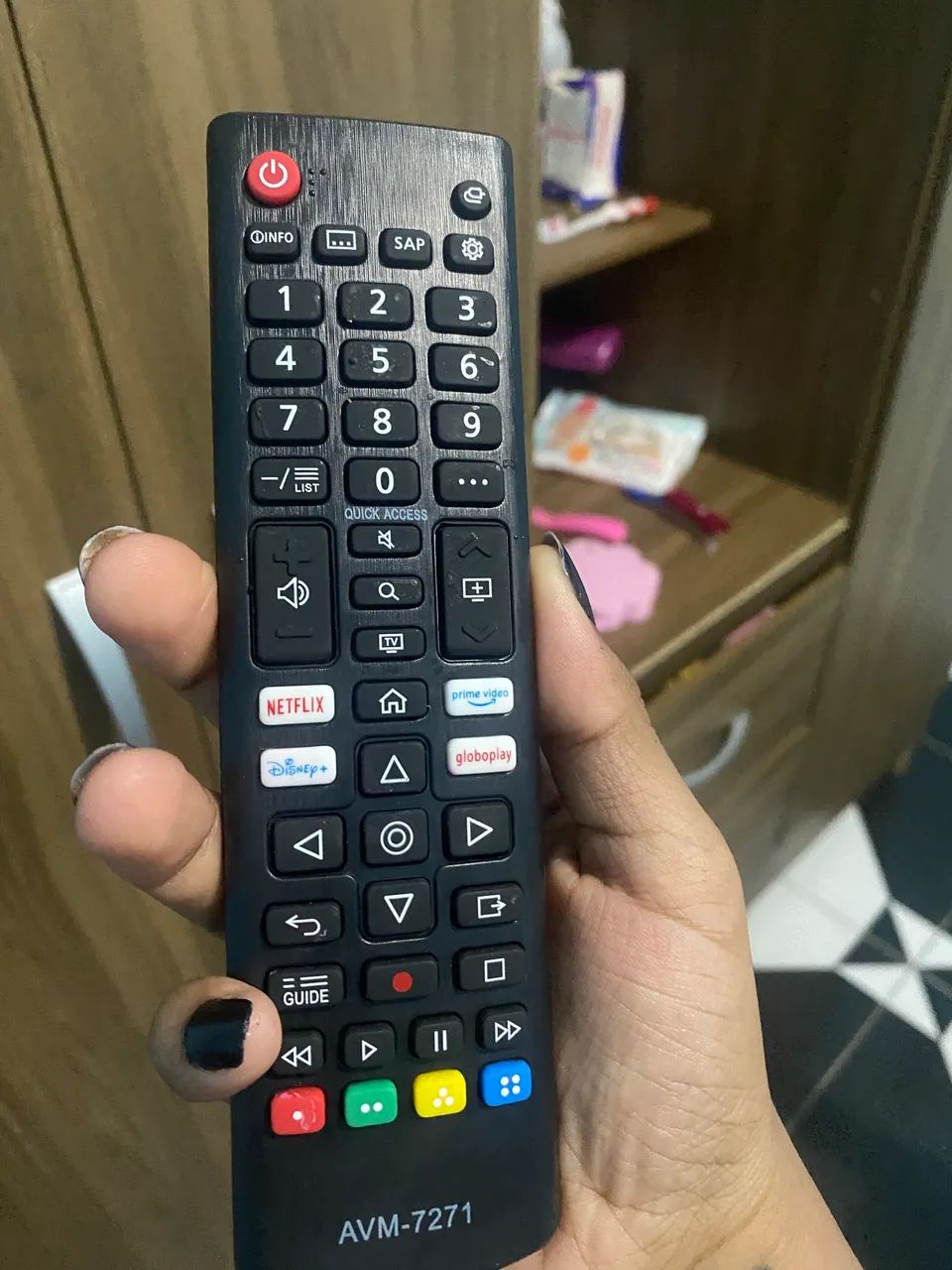 Controle LG smart 4k