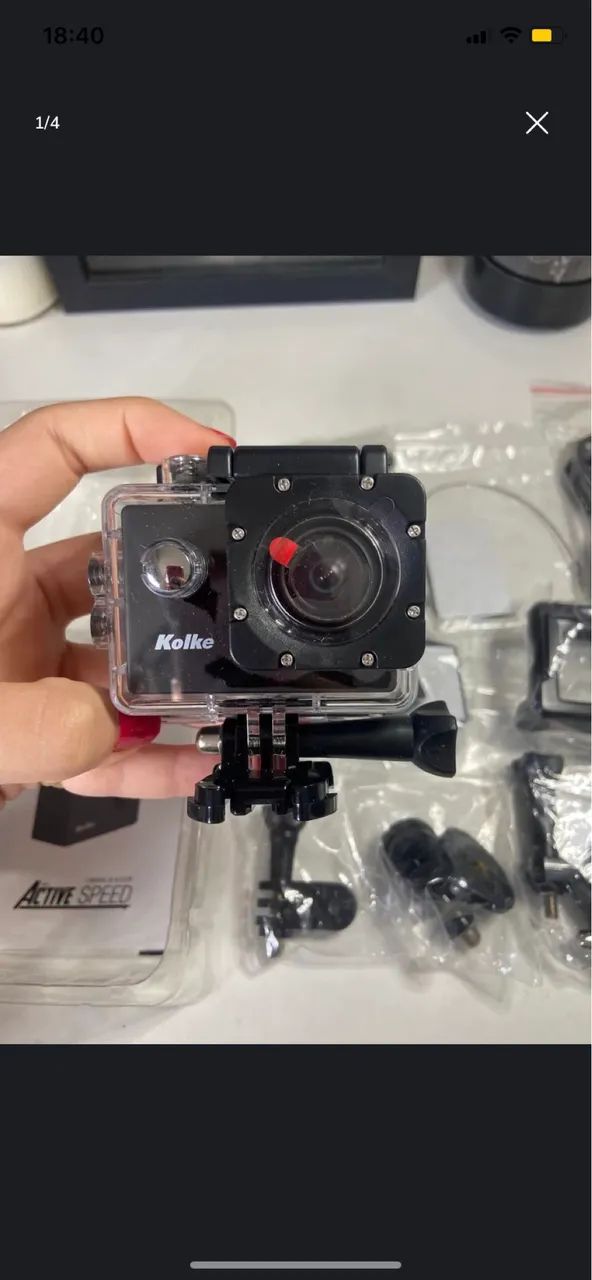 Câmera Esportiva Kolke 