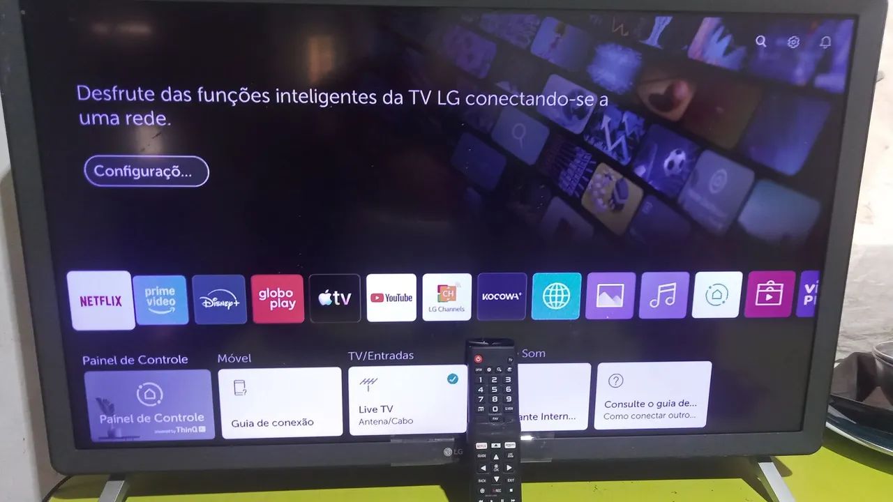 Vende-se uma TV LG 32 polegadas smart tudo funcionando