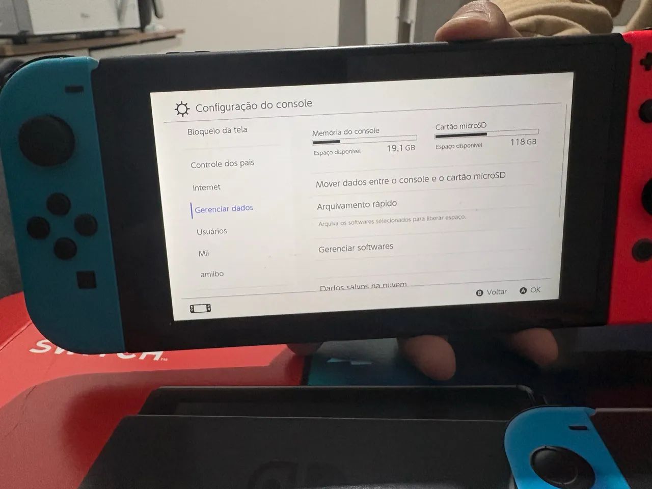 NINTENDO SWITCH DESBLOQUEADO
