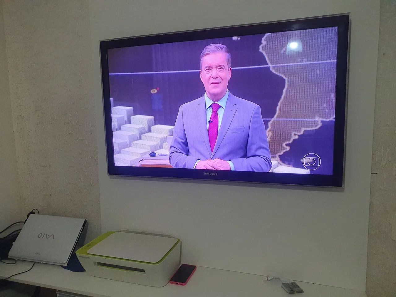 Tv,50 polegadas, Samsung cores cristal,mas não e Smartv  - Foto 3