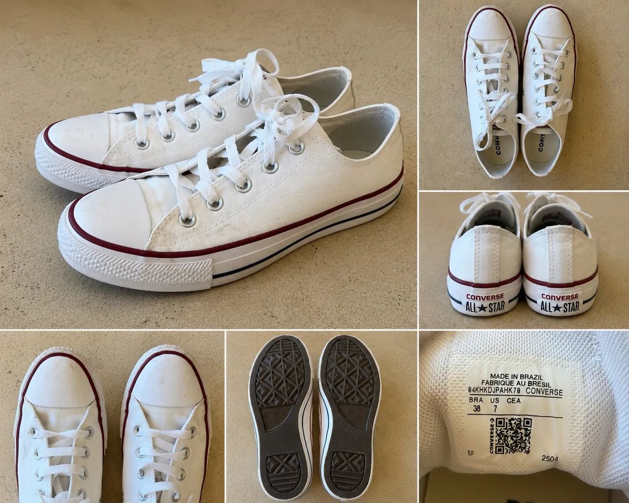 Tênis Converse All Star Branco - Foto 2