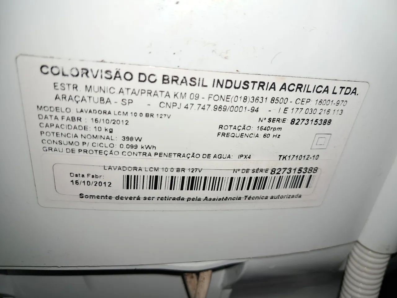 Tanquinho 10 kg - Foto 5