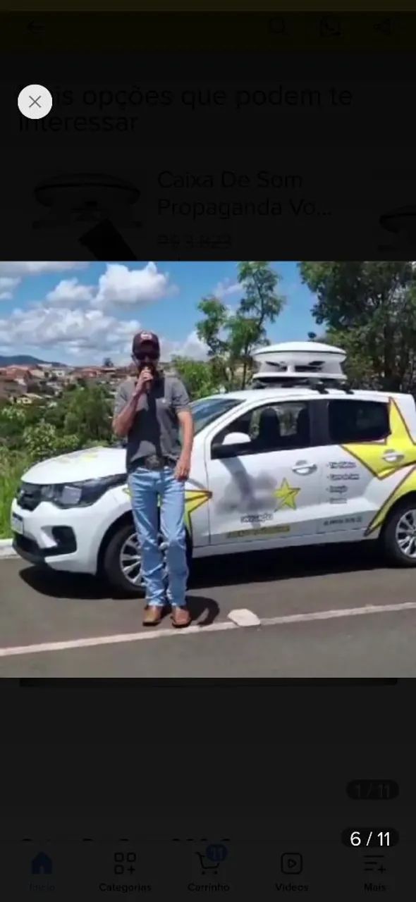 Caixa de som para publicidade de fibra moderna! - Foto 3