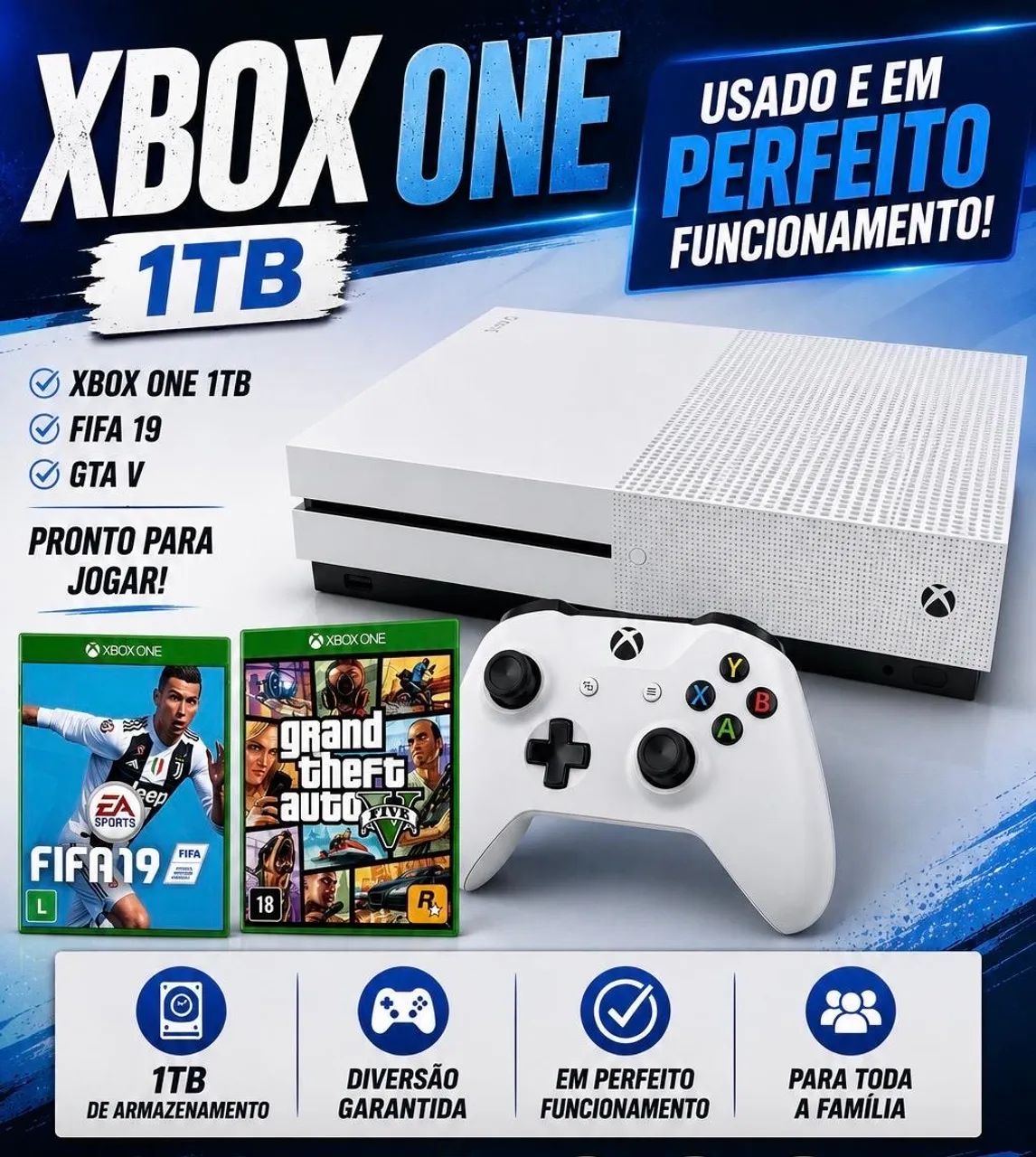 Xbox one 1 Tb