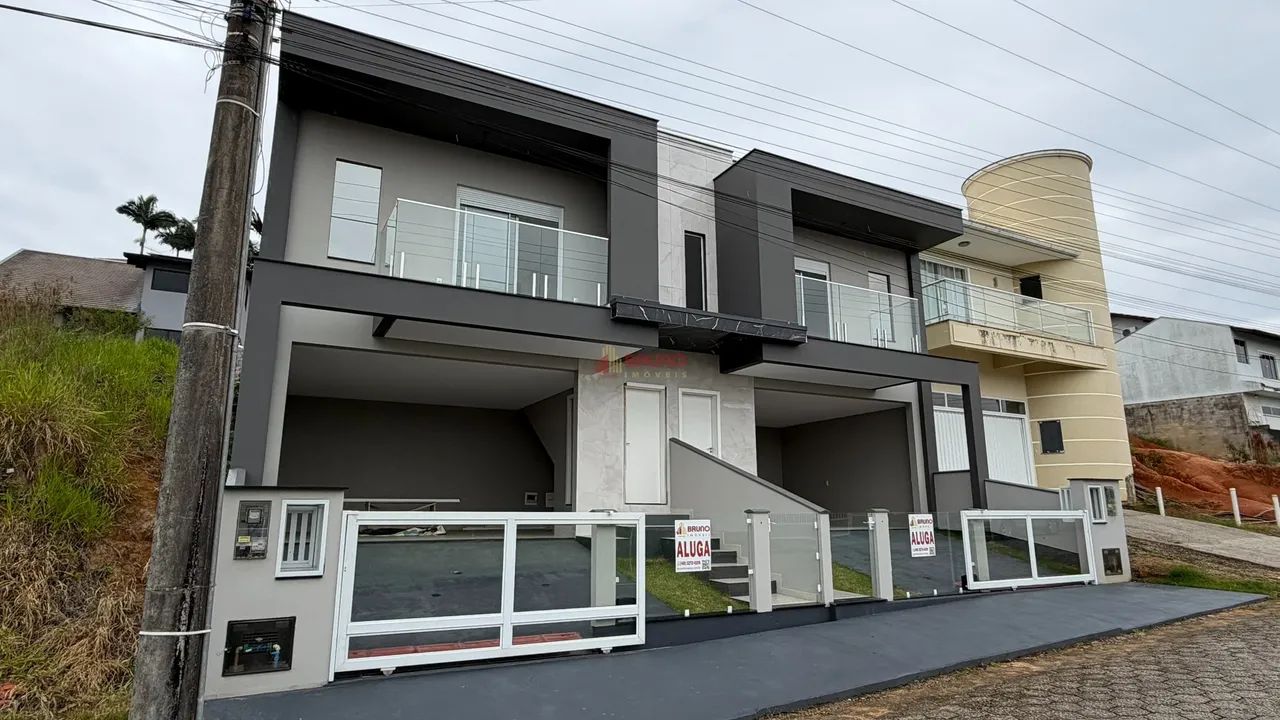 Casa geminada de 03 dormitórios, Centro, Antônio Carlos - SC - Foto 2