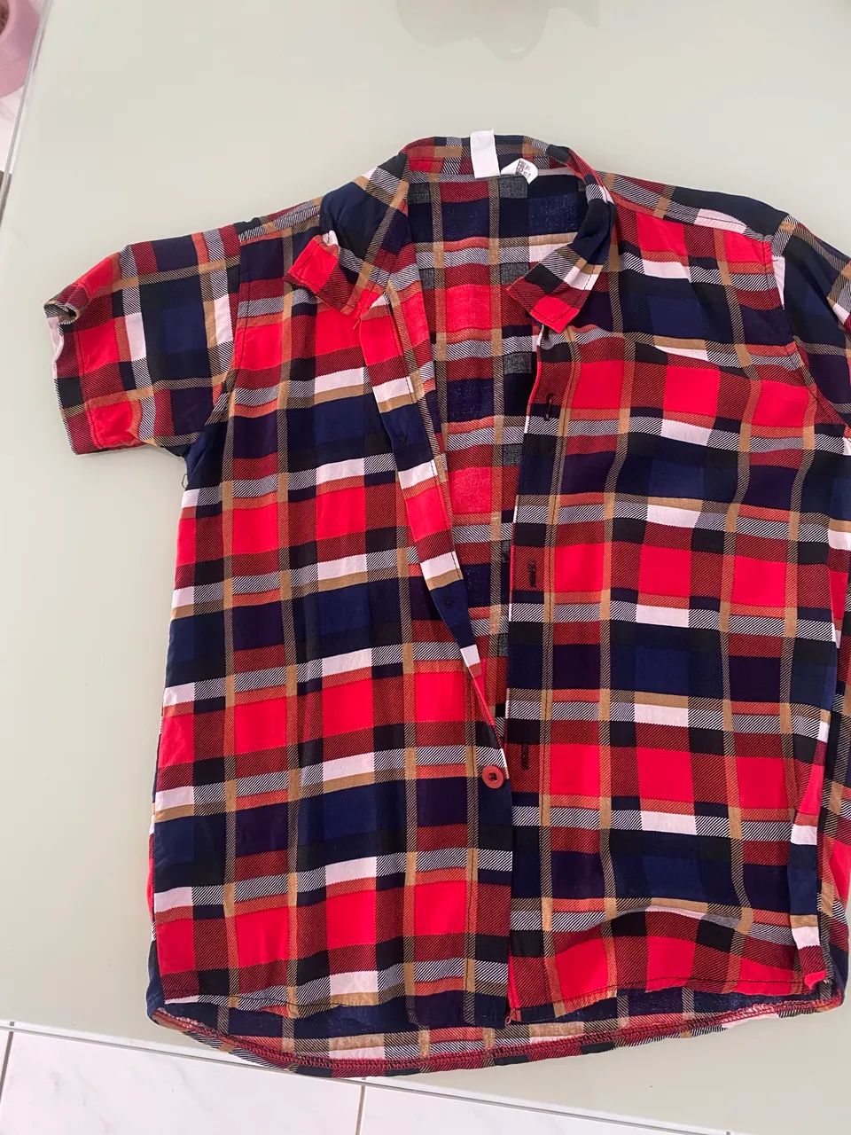 Camisa xadrez infantil  - Foto 2