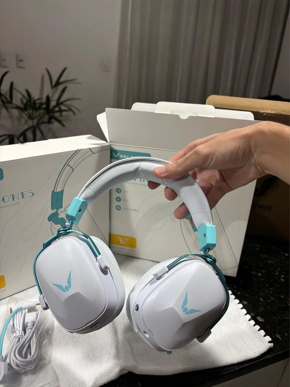 Headset sem fio Valkyrie VK S1416602274294016001