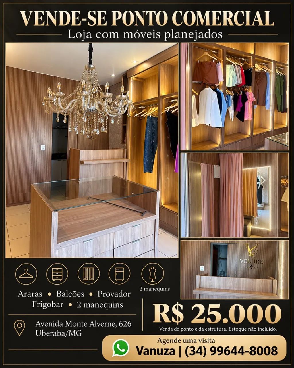 Vendo ponto comercial 