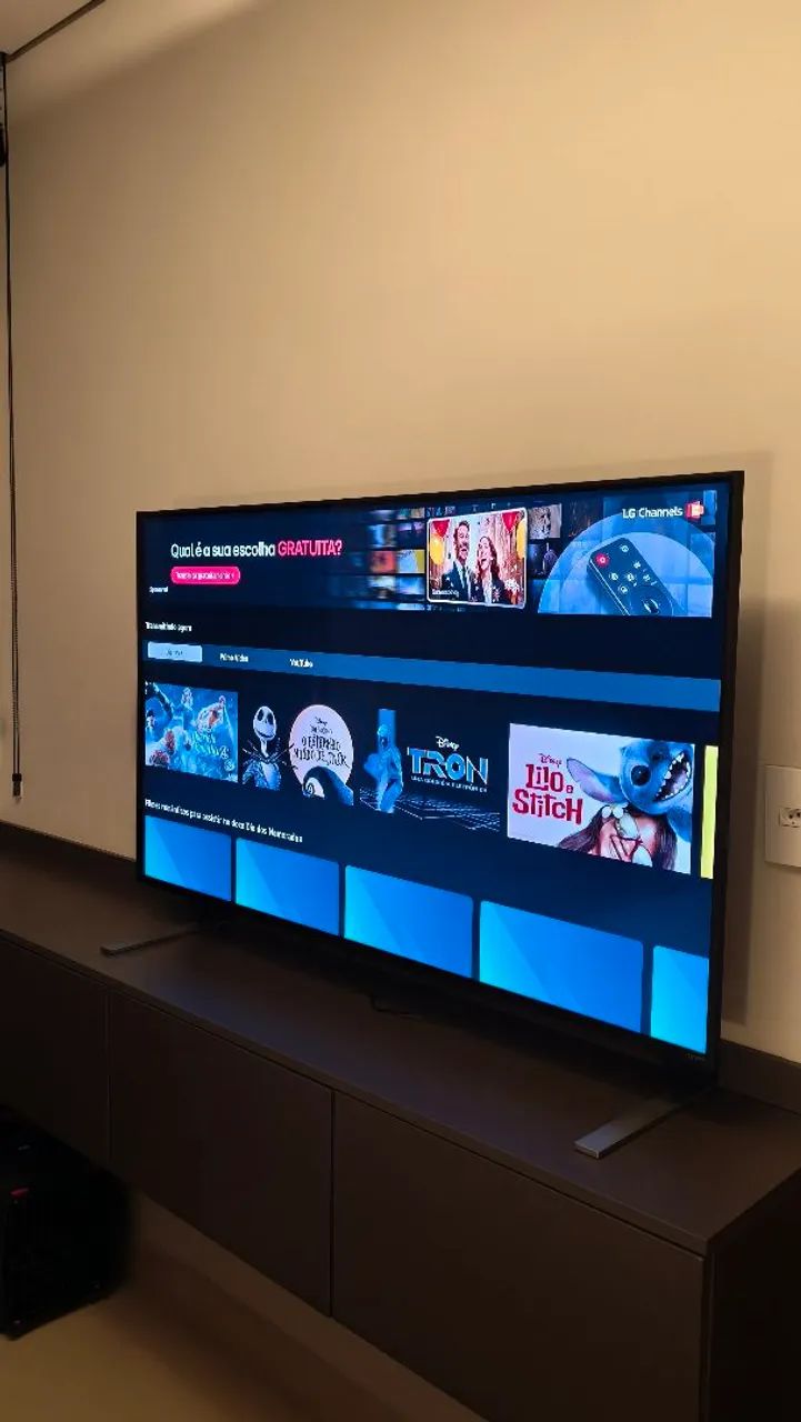 TV 4k 120hz LG QNED 55QNED85ASG com IA - Foto 2