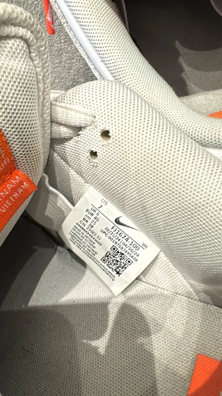 Nike Dunk Triple White (tam: 38)  - Foto 5