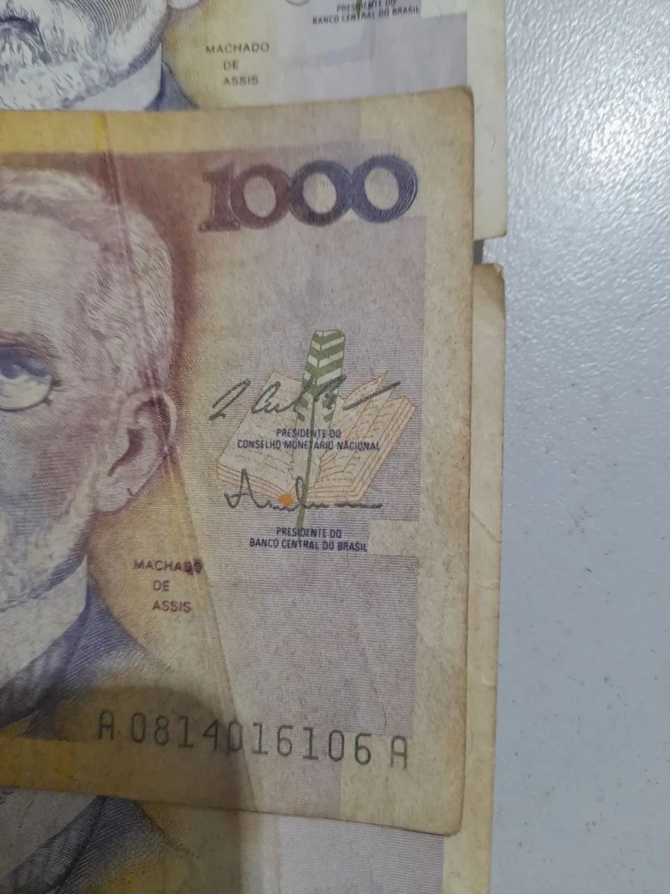 Cedulas 1000 cruzados - Foto 4