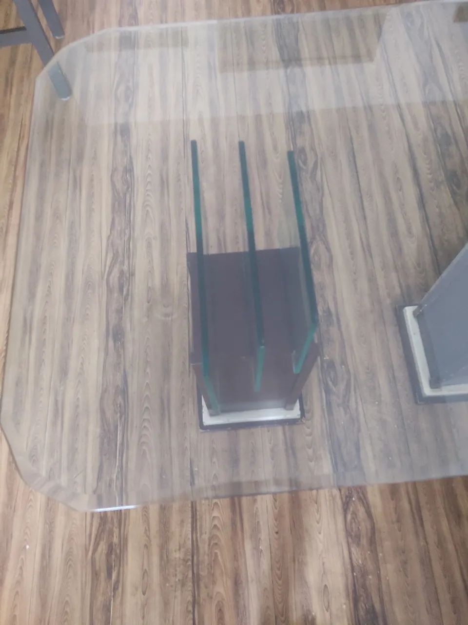 Mesa com tampo de vidro  - Foto 3