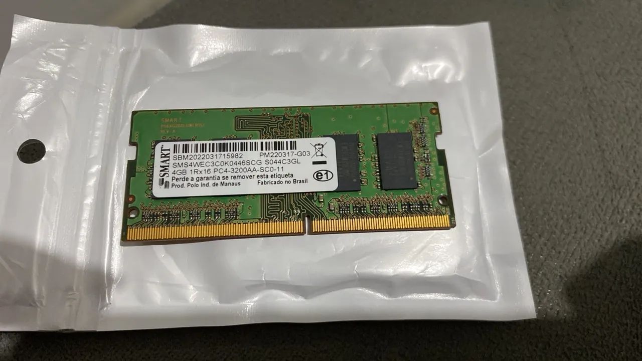 MEMÓRIA RAM 4GB DDR4 LENOVO - Foto 2