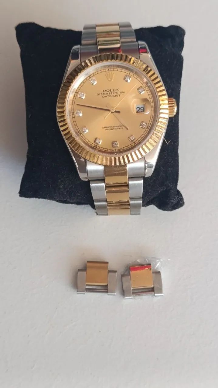 Relógio Rolex automático vidro safira original  - Foto 4