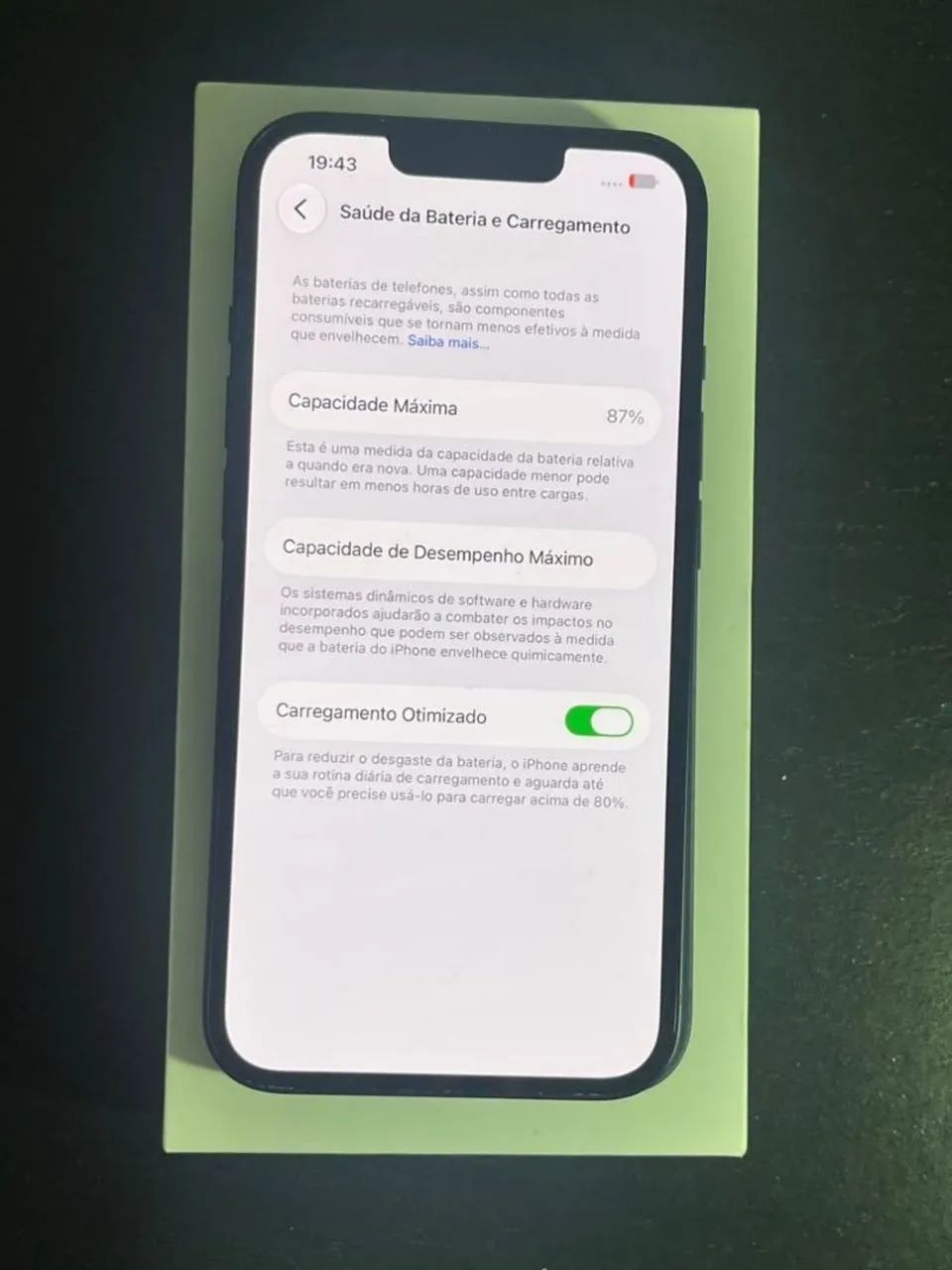iPhone 13 128gb Preto, todo original  - Foto 3
